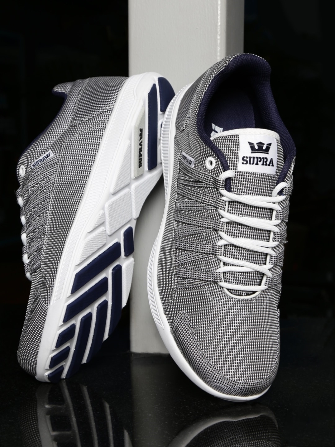 Men Owen Sneakers Supra New Black-White