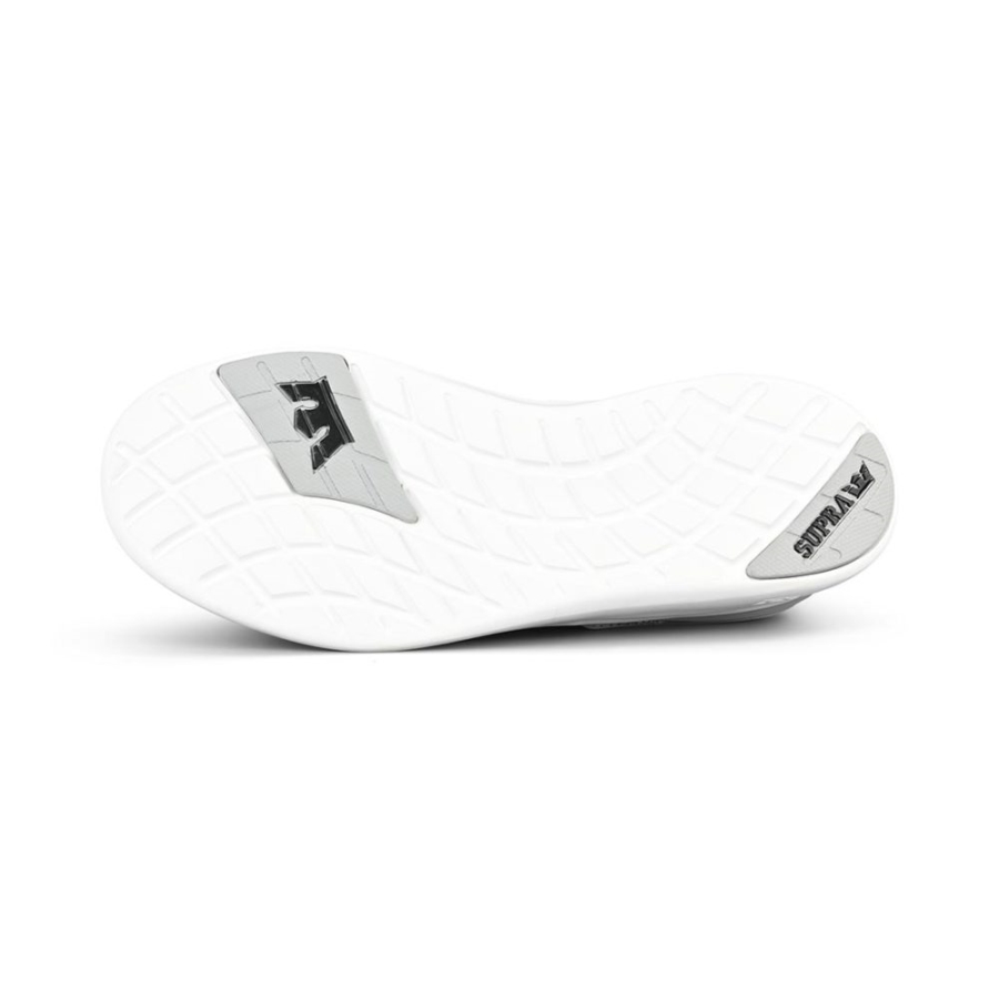 Supra New Factor Shoes Black-Light Grey-White