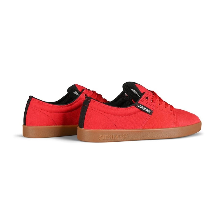 Supra New Stacks Ii Skate Shoes Red-Gum