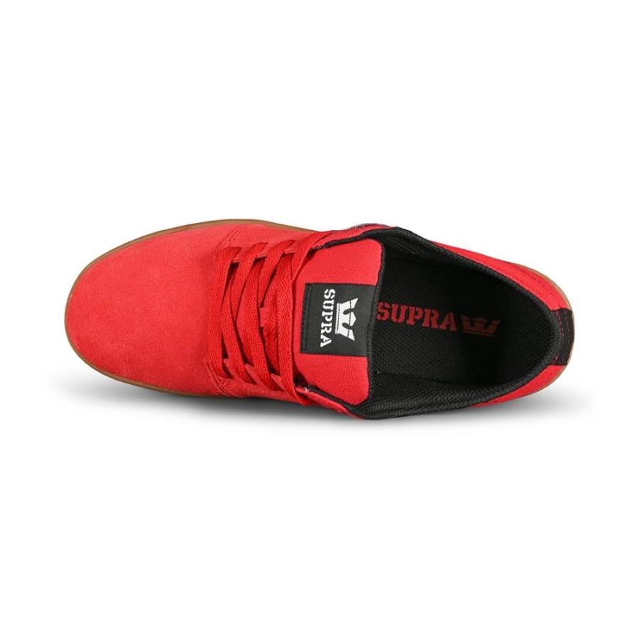 Supra New Stacks Ii Skate Shoes Red-Gum