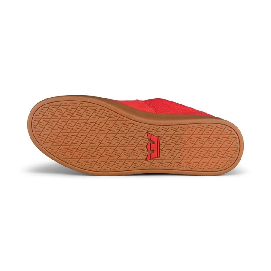 Supra New Stacks Ii Skate Shoes Red-Gum
