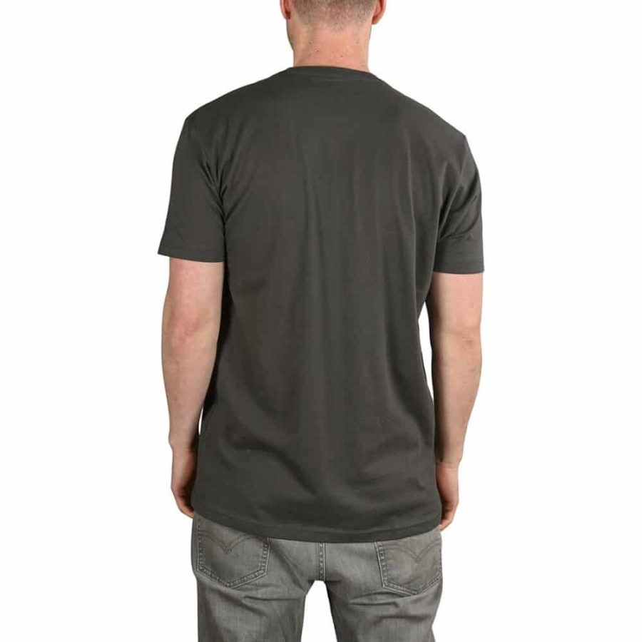 Supra New Above S/S T-Shirt Charcoal-White