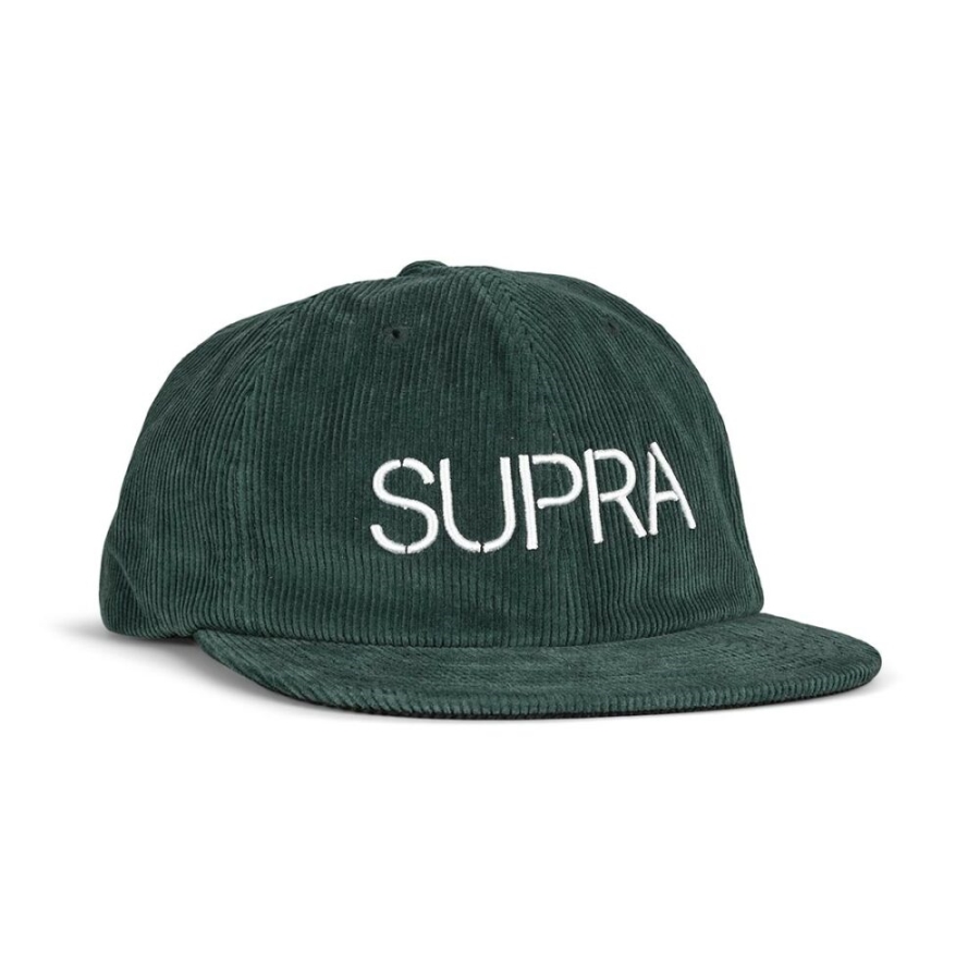 Supra New Discord Strapback Cap Evergreen