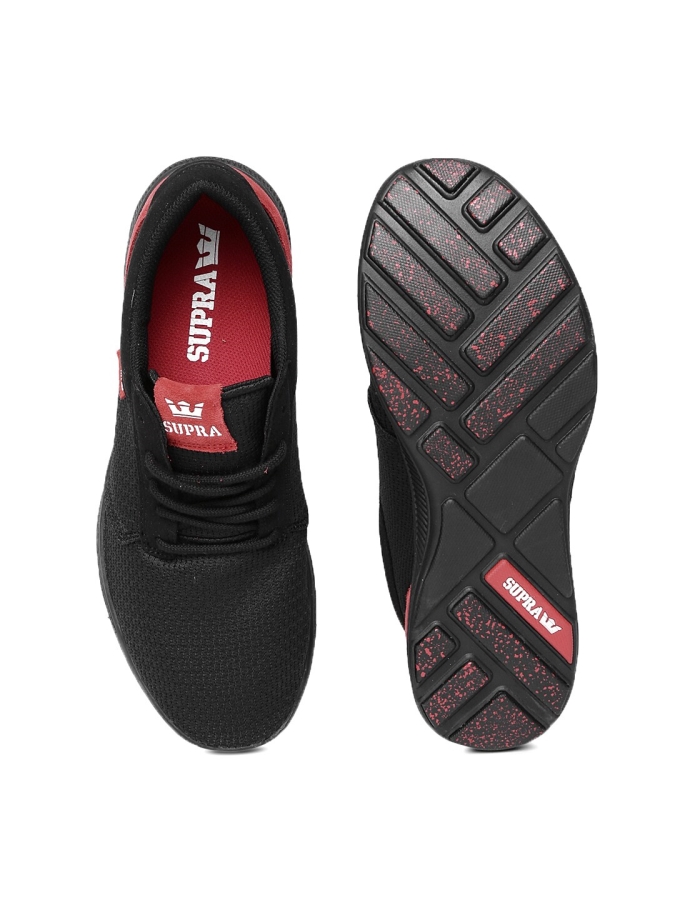 Men Hammer Run Sneakers Supra Sale Black