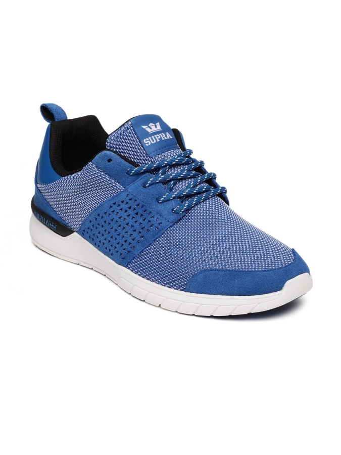 Men Scissor Nubuck Sneakers Supra New Blue