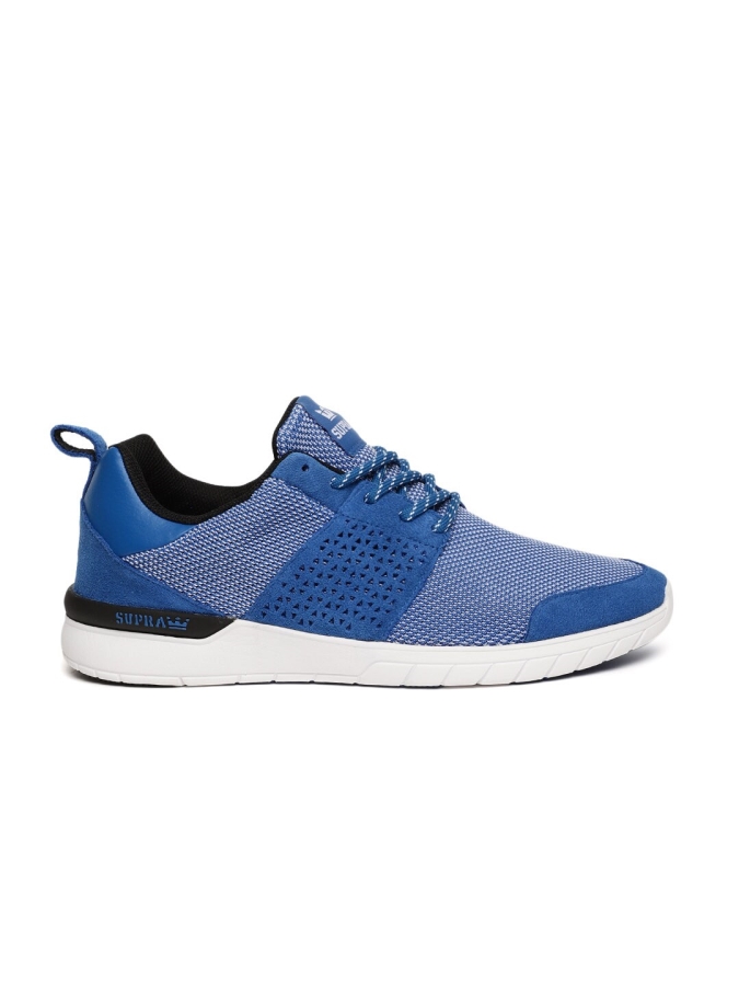 Men Scissor Nubuck Sneakers Supra New Blue