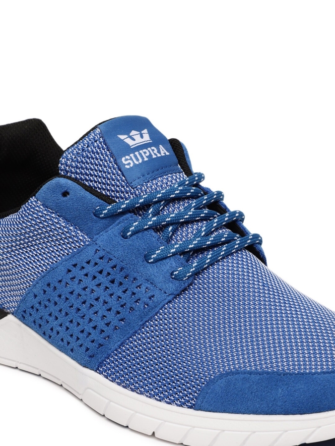 Men Scissor Nubuck Sneakers Supra New Blue