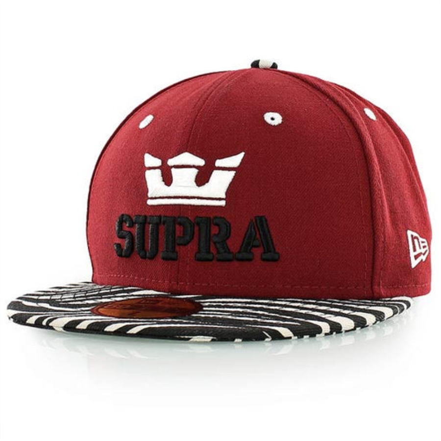 Supra Above New Era Red Zebra