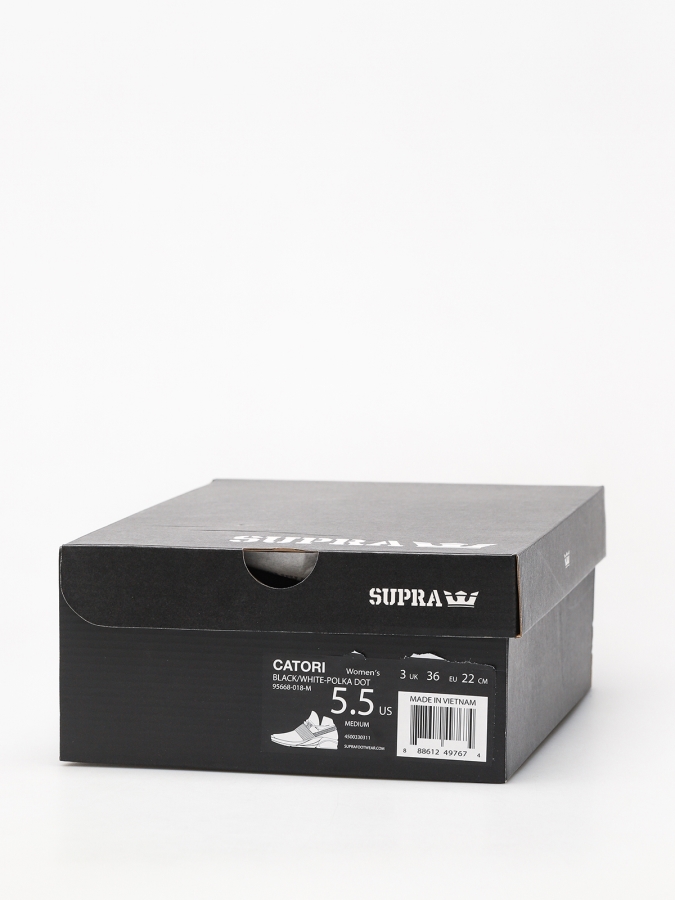 Supra New Catori Shoes Wmn Black-White Polka Dot