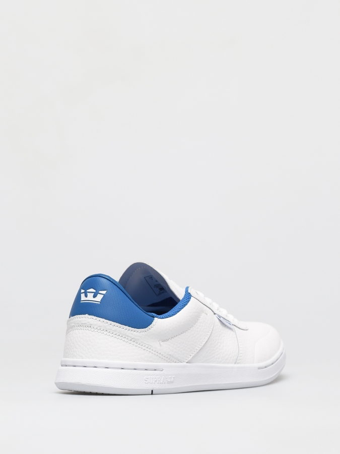 Supra New Elevate Shoes White-Royal White