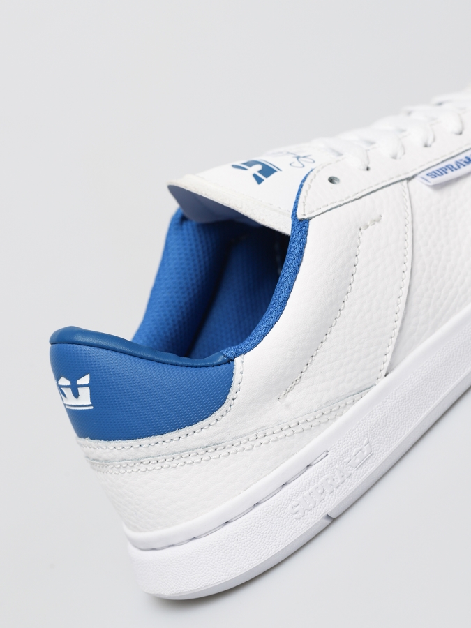 Supra New Elevate Shoes White-Royal White