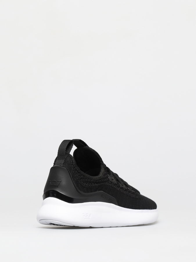 Supra New Factor Shoes Black-White