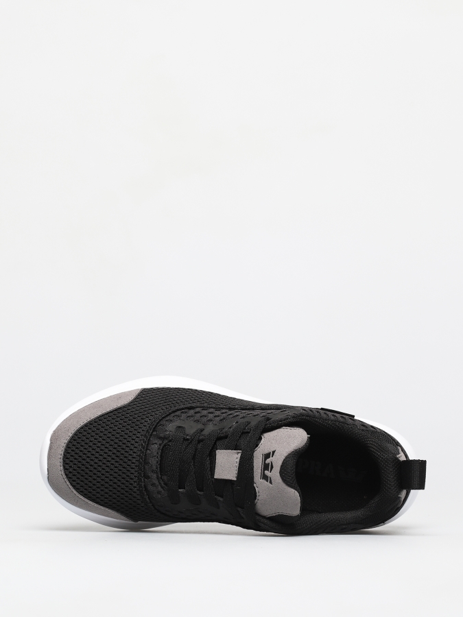Supra New Factor Tactic Shoes Black-Grey White