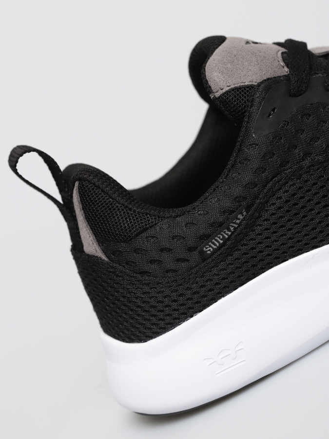 Supra New Factor Tactic Shoes Black-Grey White