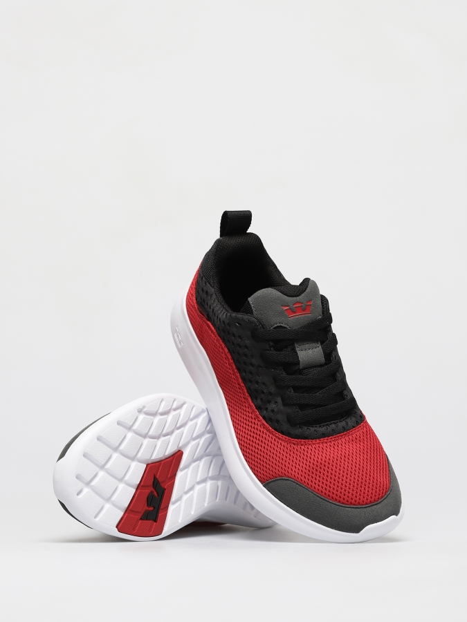 Supra Sale Factor Tactic Shoes Red-Black White