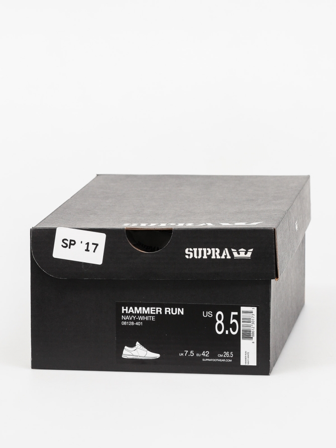 Supra New Shoes Hammer Run Navy White
