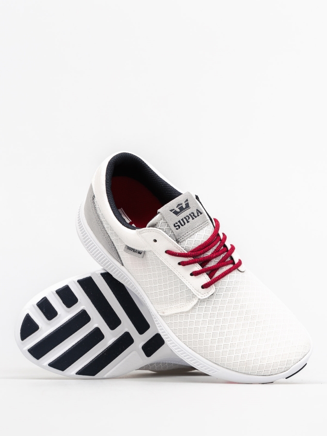 Supra New Shoes Hammer Run White-Red White