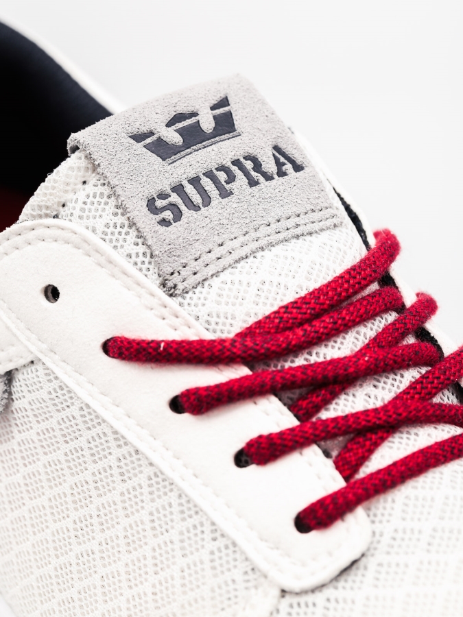 Supra New Shoes Hammer Run White-Red White