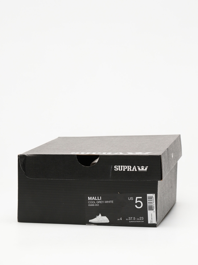 Supra New Shoes Malli Cool Grey White