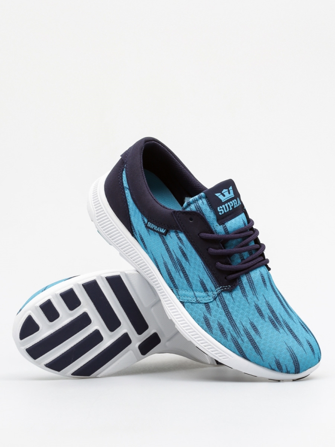 Supra Sale Sneakers Hammer Run Neon Blue-Navy White