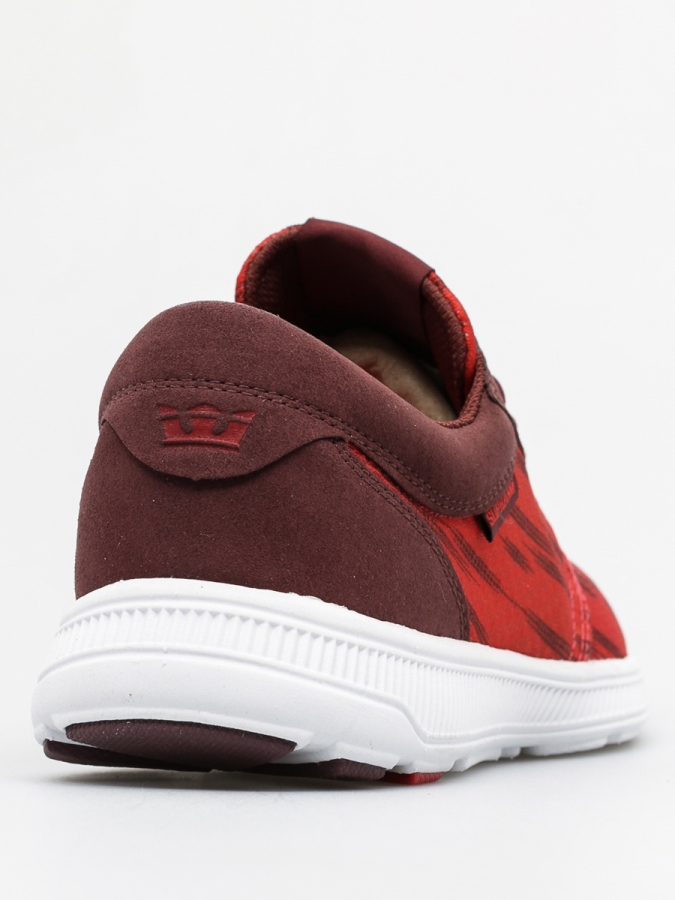 Supra Sale Sneakers Hammer Run Red-Burgundy White