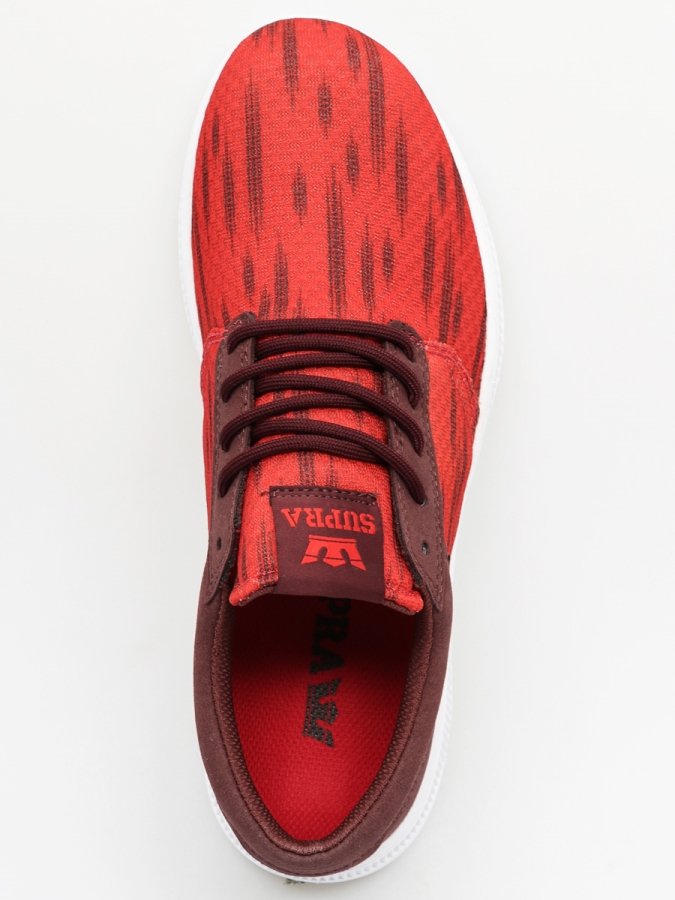 Supra Sale Sneakers Hammer Run Red-Burgundy White