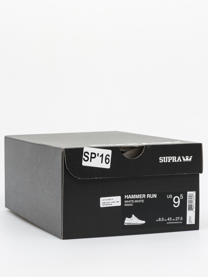 Supra New Sneakers Hammer Run White